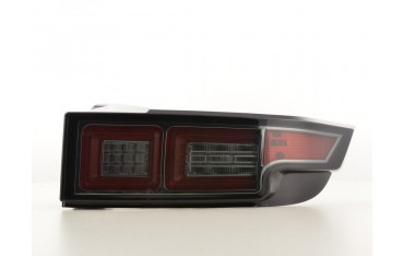 LED taillights set Land Rover Range Rover Evoque from 2011 black