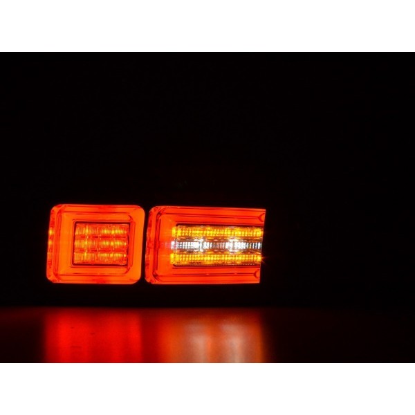 LED taillights set Land Rover Range Rover Evoque from 2011 black