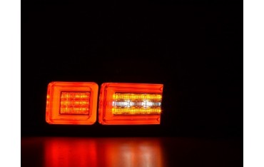 LED taillights set Land Rover Range Rover Evoque from 2011 black