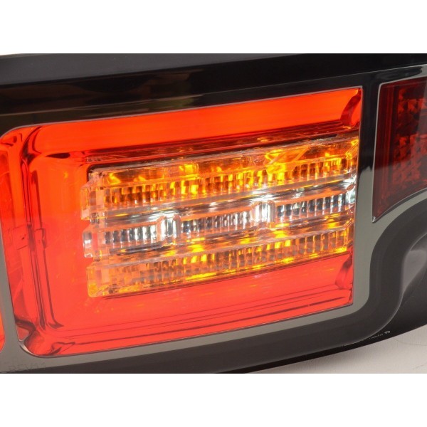 LED taillights set Land Rover Range Rover Evoque from 2011 black