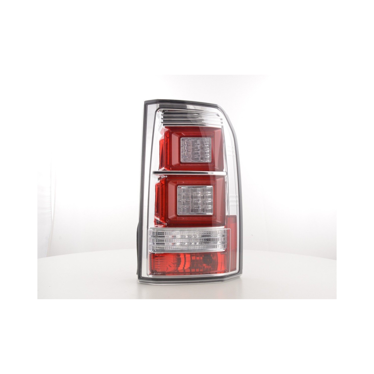 LED taillights set Land Rover Discovery 3 04 09 chrome