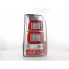 LED taillights set Land Rover Discovery 3 04 09 chrome