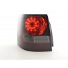 LED taillights set Land Rover Range Rover Sport 06 10 red black
