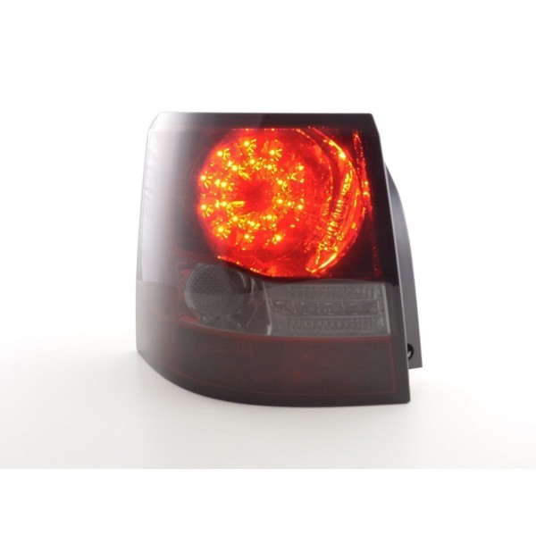 LED taillights set Land Rover Range Rover Sport 06 10 red black