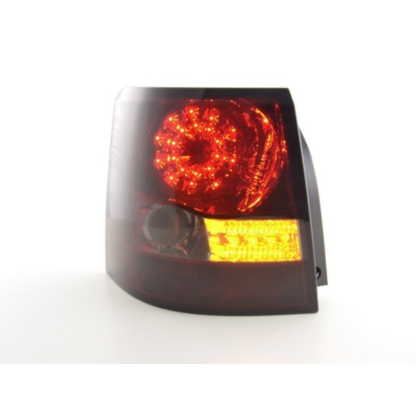 LED taillights set Land Rover Range Rover Sport 06 10 red black