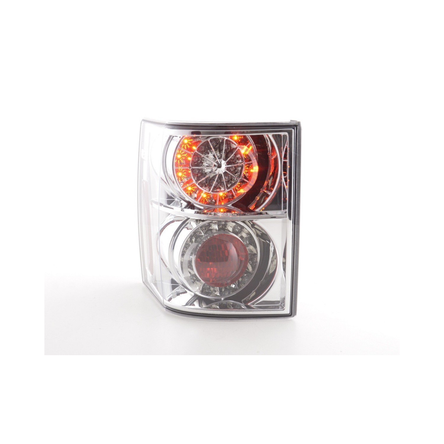 LED taillights Land Rover Range Rover 02 05 chrome with LED indicators