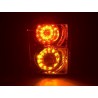 LED taillights Land Rover Range Rover 02 05 chrome with LED indicators