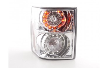 LED taillights Land Rover Range Rover 02 05 chrome with LED indicators