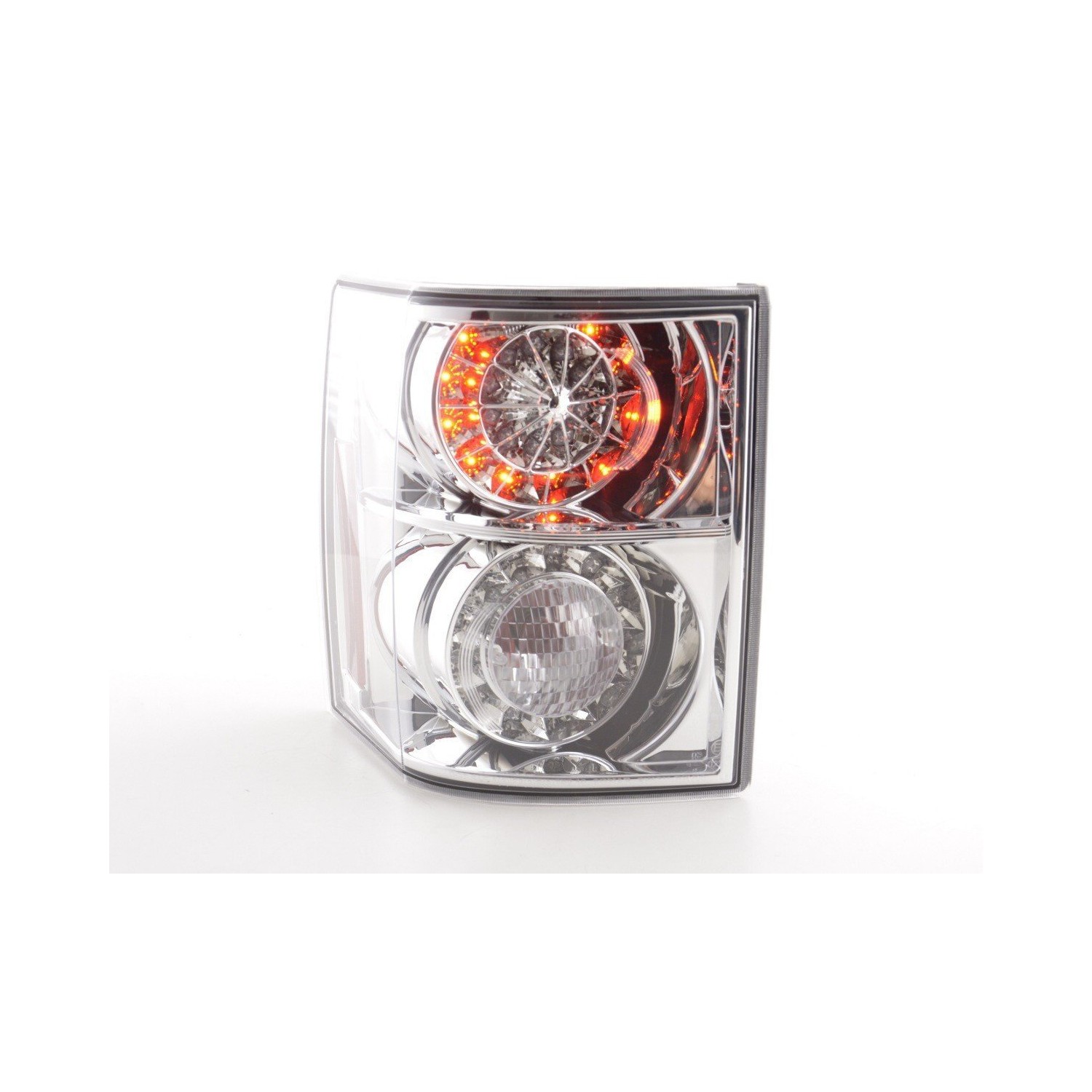 LED taillights Land Rover Range Rover 02 05 chrome with LED indicators