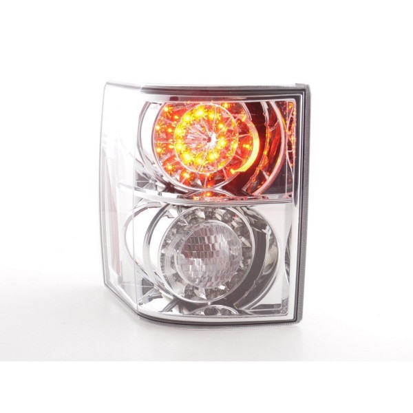 LED taillights Land Rover Range Rover 02 05 chrome with LED indicators