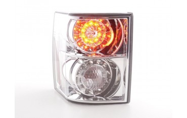 LED taillights Land Rover Range Rover 02 05 chrome with LED indicators