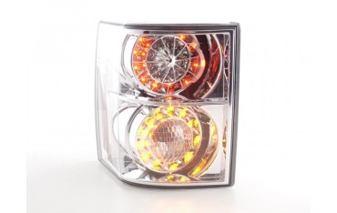 LED taillights Land Rover Range Rover 02 05 chrome with LED indicators