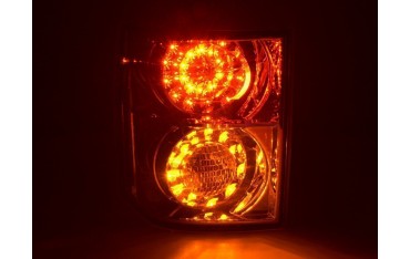 LED taillights Land Rover Range Rover 02 05 chrome with LED indicators