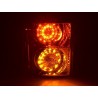 LED taillights Land Rover Range Rover 02 05 chrome with LED indicators