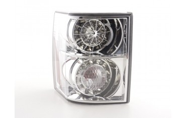 LED taillights Land Rover Range Rover 02 05 chrome with LED indicators