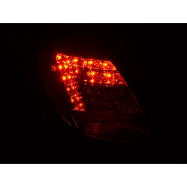 LED taillights set Opel Corsa D 5 door 06 10 chrome