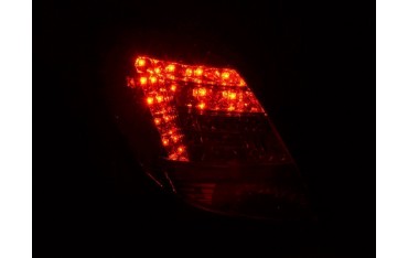 LED taillights set Opel Corsa D 5 door 06 10 chrome