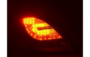 LED taillights set Opel Corsa D 3 door 06 10 black