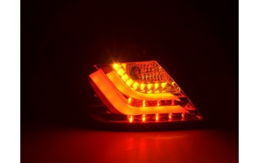 LED taillights set Opel Astra H GTC 04 08 red clear