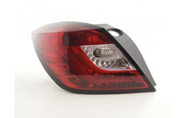 LED taillights set Opel Astra H GTC 04 08 red clear