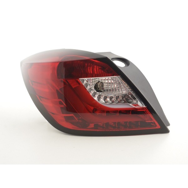 LED taillights set Opel Astra H GTC 04 08 red clear