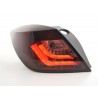 LED taillights Opel Astra H 3 door year 04 08 red black