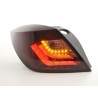 LED taillights Opel Astra H 3 door year 04 08 red black