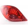 LED taillights set Peugeot 207 06 09 red