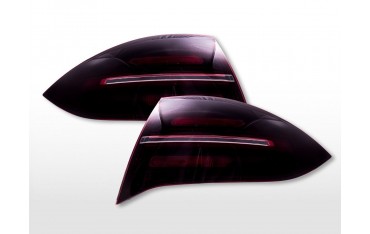 LED taillights Porsche Cayenne 92A 2011 2014 black red clear