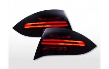 LED taillights Porsche Cayenne 92A 2011 2014 black red smoke