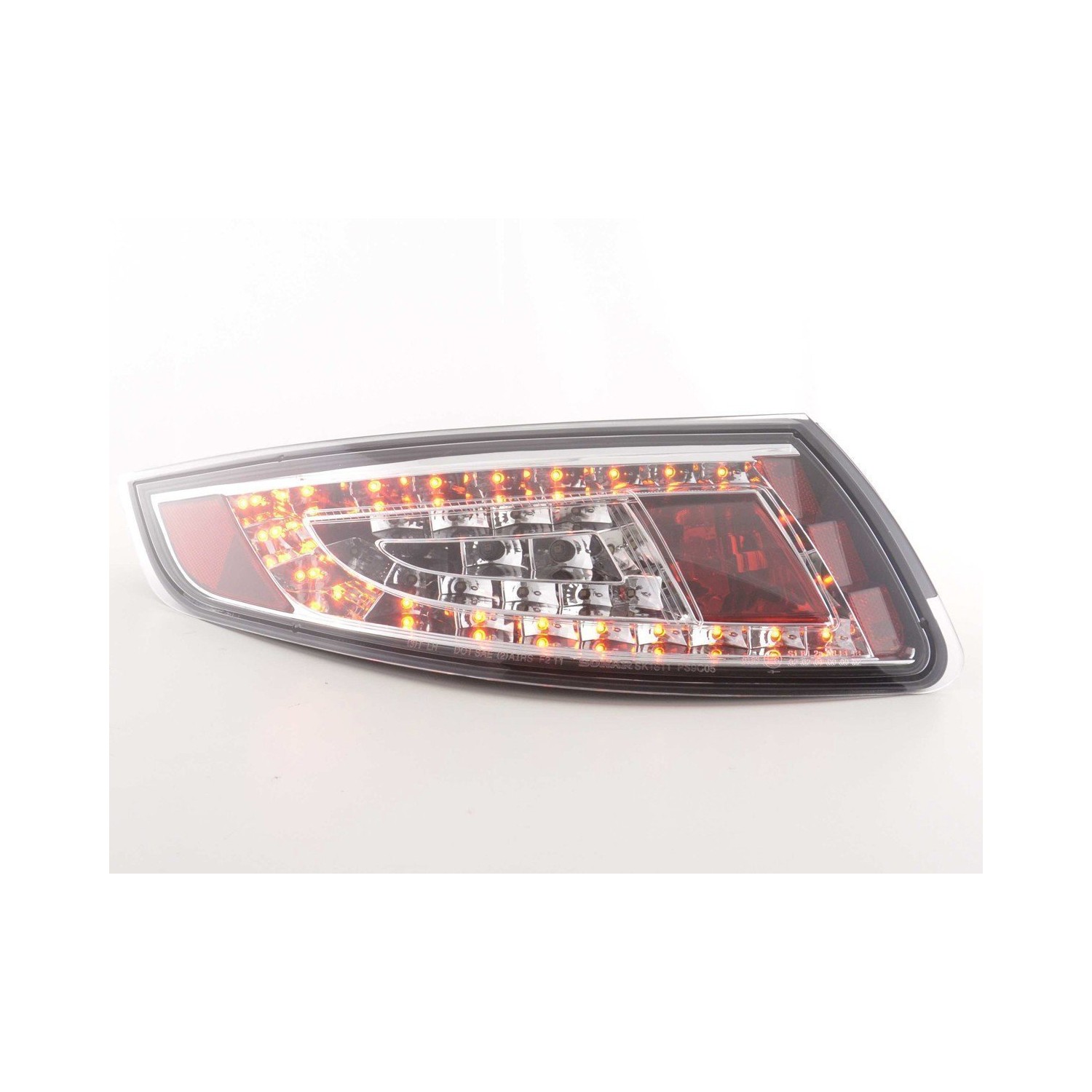 LED taillights set Porsche 911 type 997 05 09 chrome