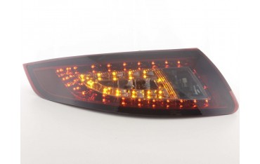 LED taillights set Porsche 911 type 997 05 09 red black