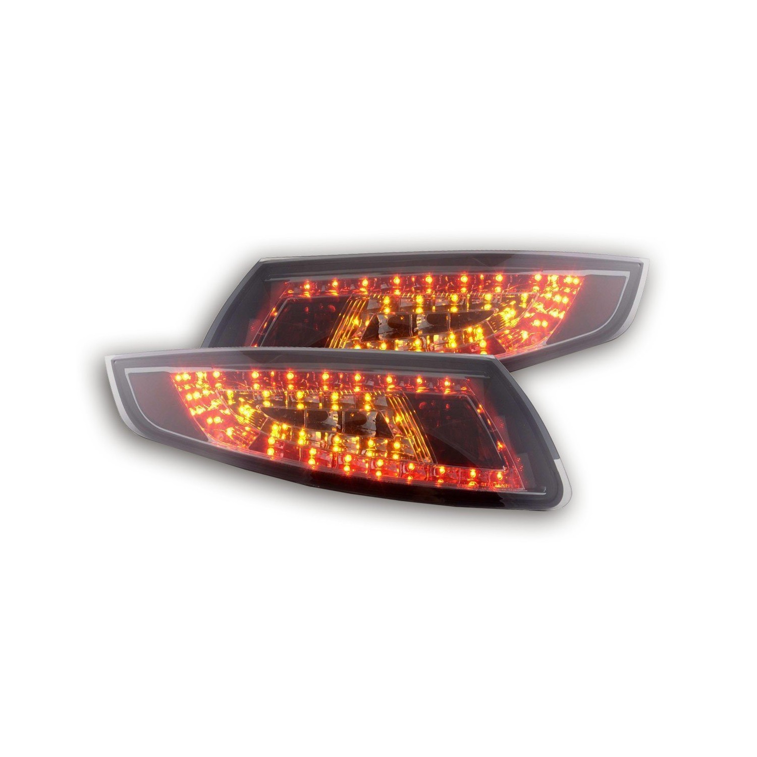 LED taillights set Porsche 911 type 997 05 09 black