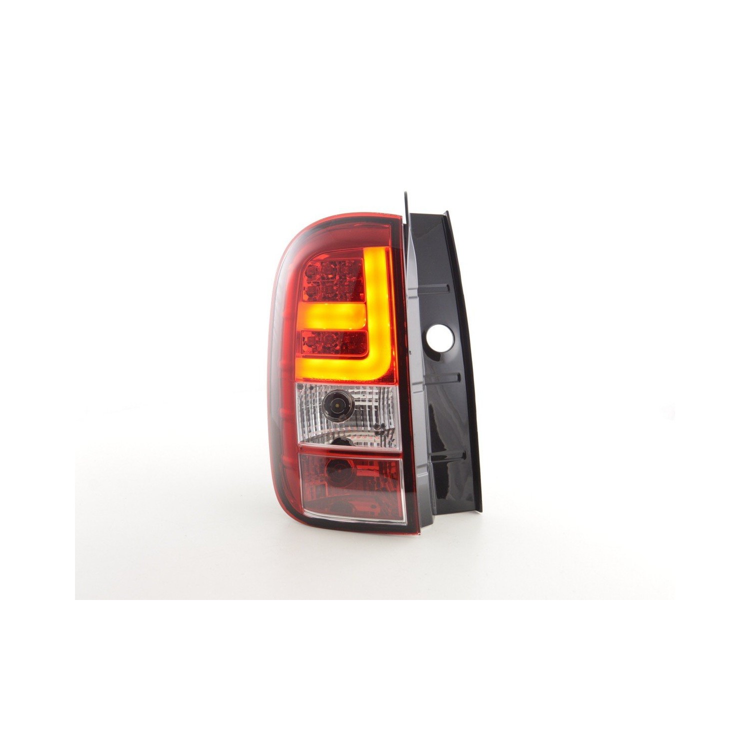 LED taillights set Dacia Duster 10 red clear