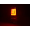 LED taillights set Dacia Duster 10 red clear