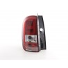 LED taillights set Dacia Duster 10 red clear