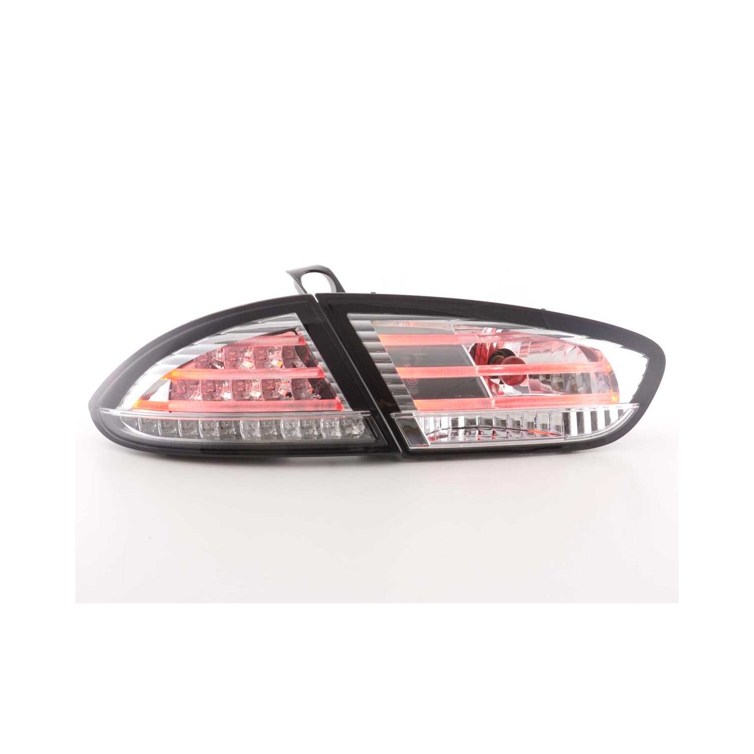 LED taillights set Seat Leon type 1P 09 12 chrome