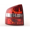 LED taillights set Skoda Octavia Combi type 1Z 05 12 red clear
