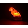 LED taillights set Skoda Fabia 5 door from 2007 clear red