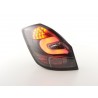 LED taillights set Skoda Fabia 5 door from 2007 black