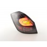 LED taillights set Skoda Fabia 5 door from 2007 black
