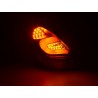 LED taillights set Skoda Fabia 5 door from 2007 black