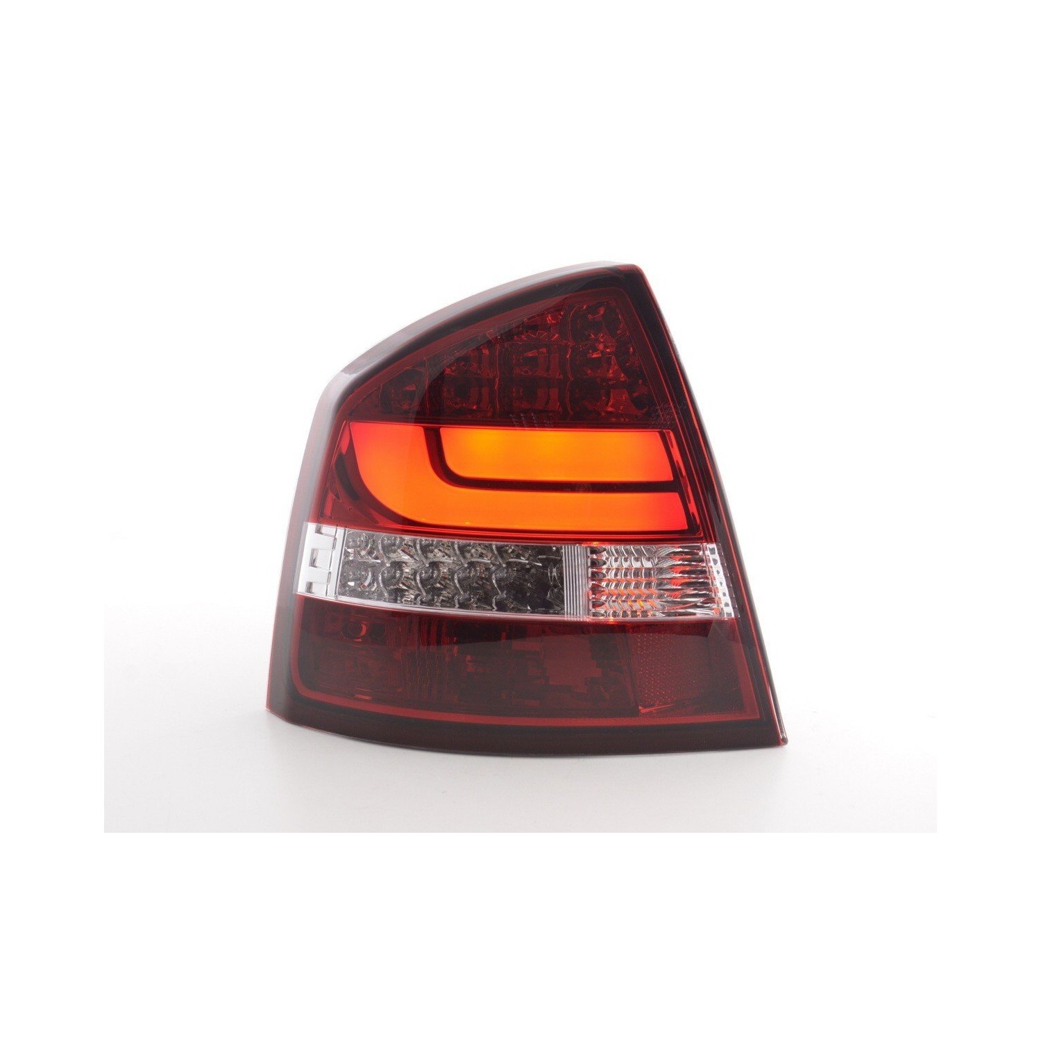 LED taillights set Skoda Octavia 1Z Limo 05 12 red clear