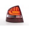 LED taillights set Skoda Octavia 1Z Limo 05 12 red clear