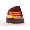 LED taillights set Skoda Octavia 1Z Limo 05 12 red clear