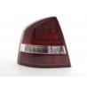 LED taillights set Skoda Octavia 1Z Limo 05 12 red clear