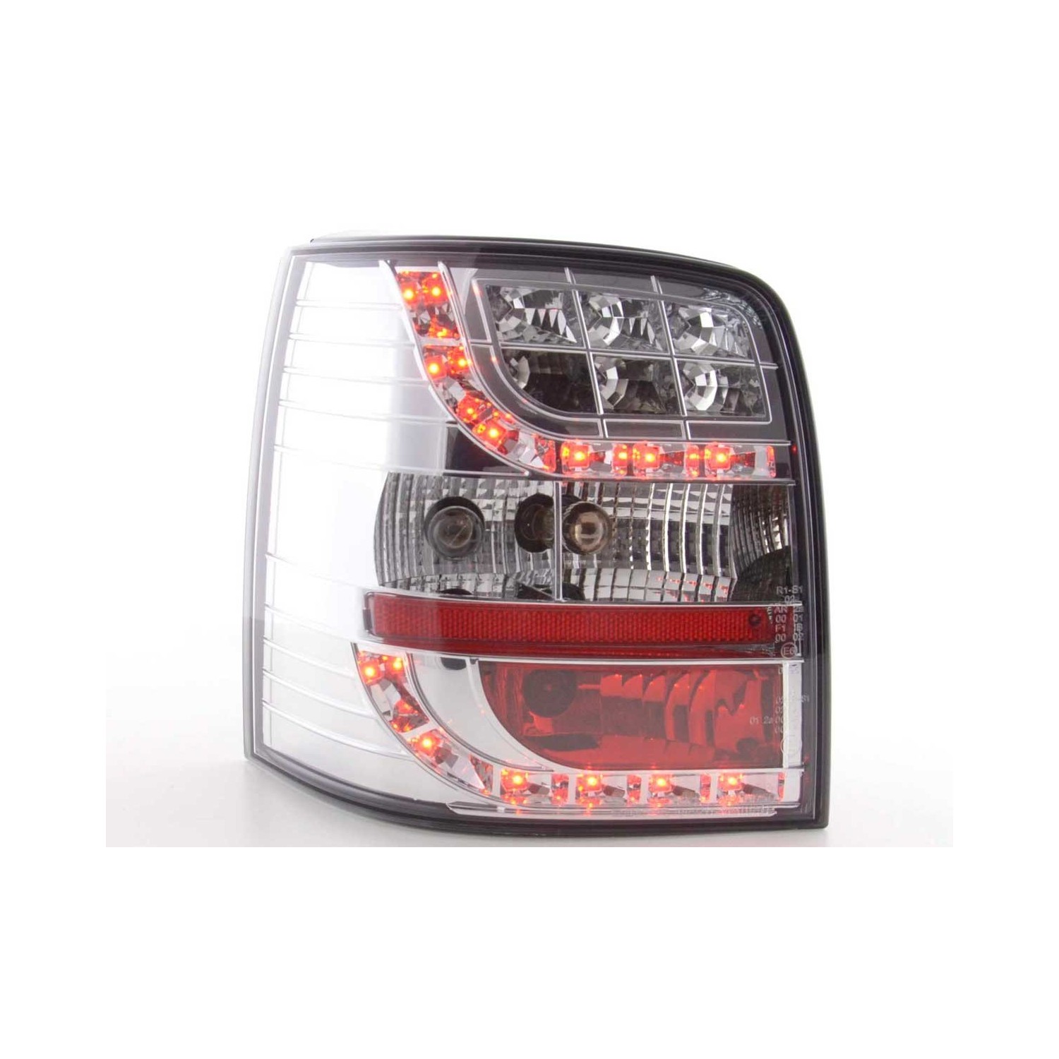 LED taillights set VW Passat 3B Variant 97 00 chrome