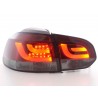 LED taillights set VW Golf 6 type 1K 2008 2012 red black