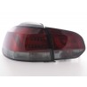 LED taillights set VW Golf 6 type 1K 2008 2012 red black