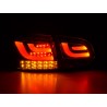 LED taillights set VW Golf 6 type 1K 2008 to 2012 red black with LED indicators